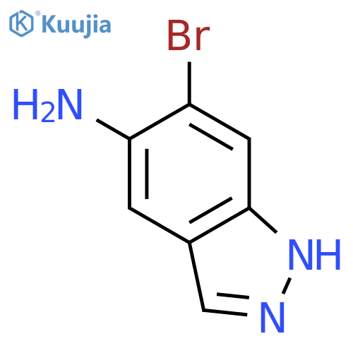 6-Bromo-1H-indazol-5-amine structure