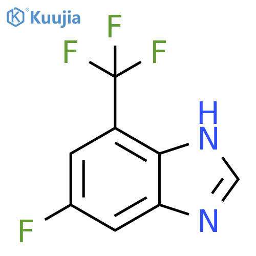 6-Fluoro-4-(trifluoromethyl)-1H-benzimidazole structure