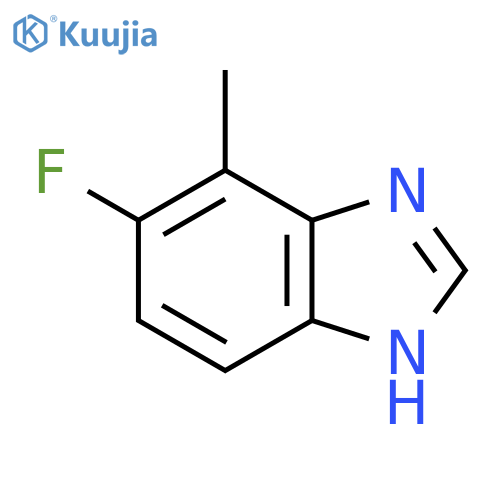 5-Fluoro-4-methylbenzimidazole structure