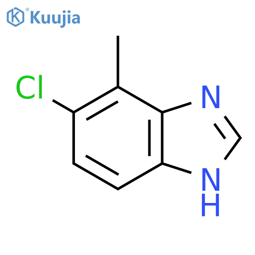 5-Chloro-4-methylbenzimidazole structure