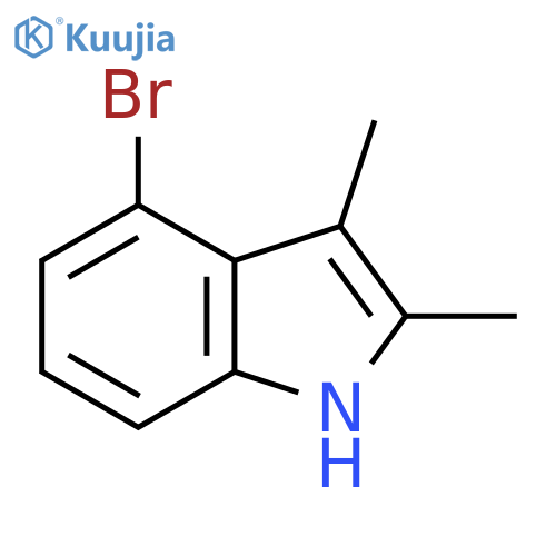 1H-Indole, 4-bromo-2,3-dimethyl- structure