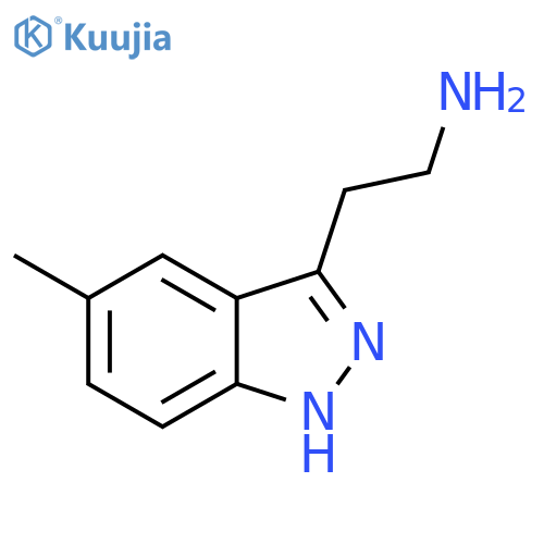 2-(5-Methyl-1H-indazol-3-yl)ethanamine structure