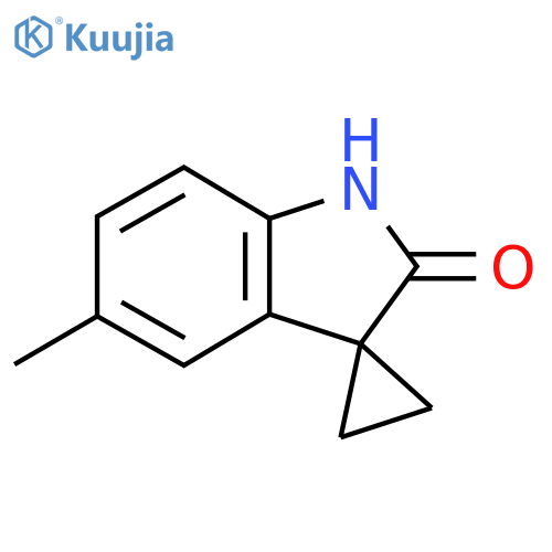 5'-Methylspiro[cyclopropane-1,3'-indolin]-2'-one structure
