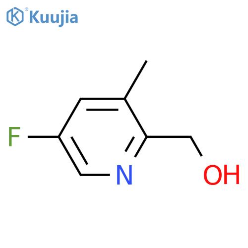 (5-Fluoro-3-methylpyridin-2-yl)methanol structure