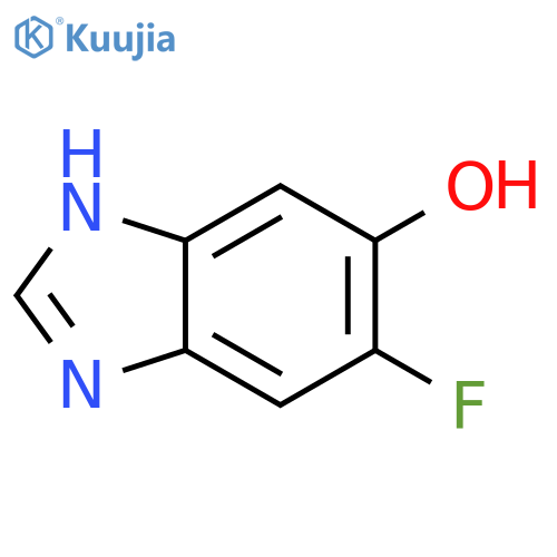 5-fluoro-1h-benzimidazol-6-ol structure