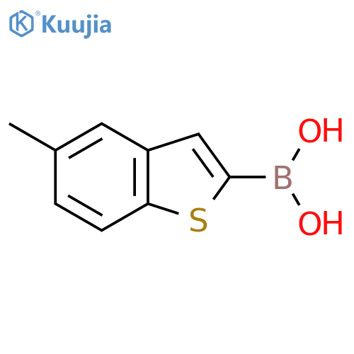 5-Methylbenzobthiophene-2-boronic acid structure