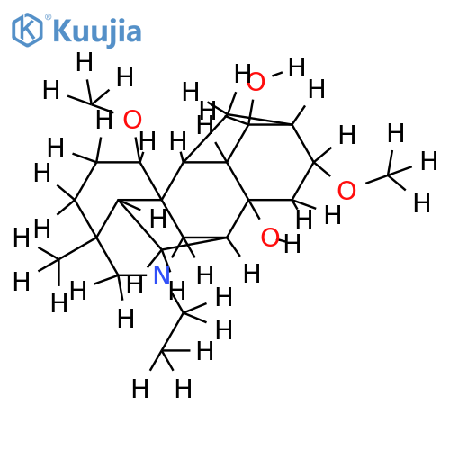 (16S)-20-Aethyl-1alpha,16-dimethoxy-4-methyl-aconitan-8,14alpha-diol structure
