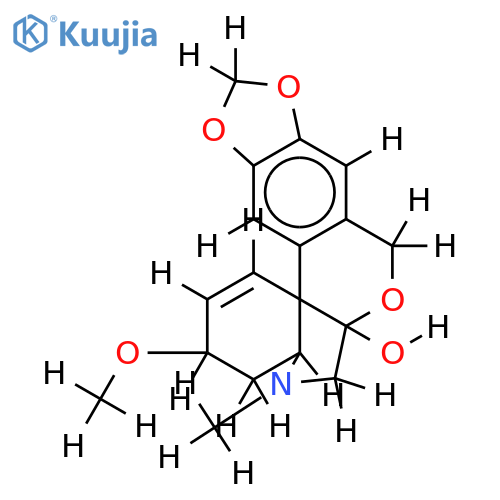 (+)-form-Tazettine structure