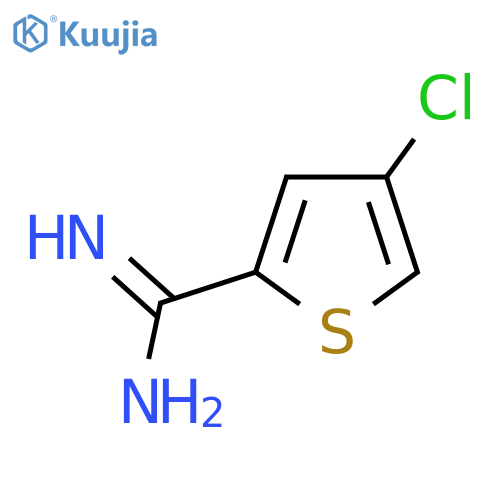 4-Chlorothiophene-2-carboximidamide structure
