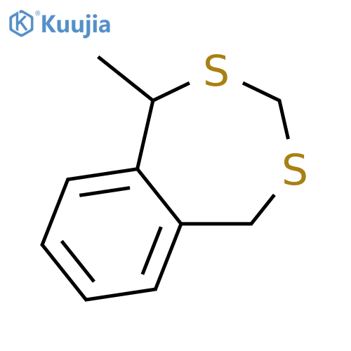 2,4-Benzodithiepin, 1,5-dihydro-1-methyl- structure