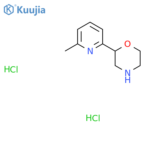 2-(6-Methyl-pyridin-2-yl)-morpholine Dihydrochloride structure
