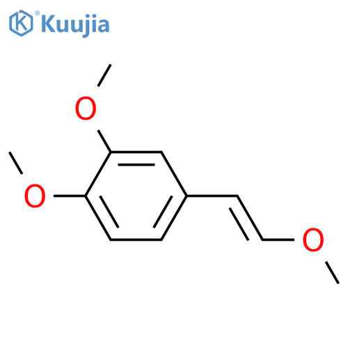 Benzene, 1,2-dimethoxy-4-[(1E)-2-methoxyethenyl]- structure