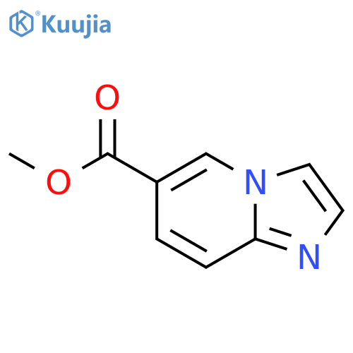 Methyl imidazo[1,2-a]pyridine-6-carboxylate structure
