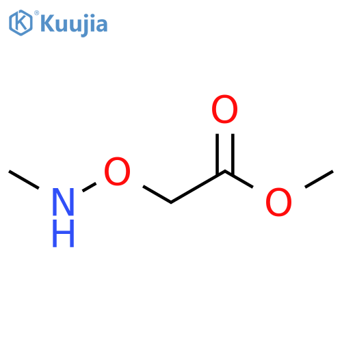 methyl 2-(methylamino)oxyacetate structure