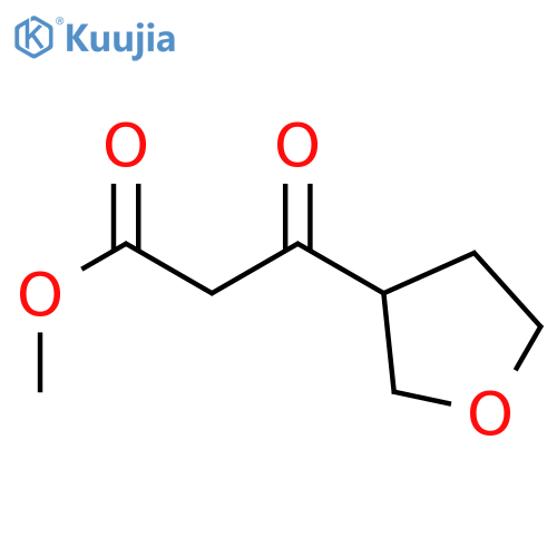 methyl 3-oxo-3-(oxolan-3-yl)propanoate structure