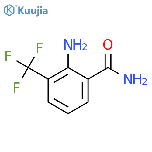 2-Amino-3-(trifluoromethyl)benzamide structure