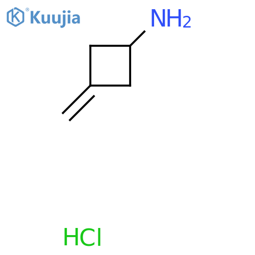 3-methylenecyclobutanamine;hydrochloride structure