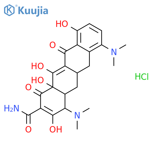Minocycline hydrochloride structure