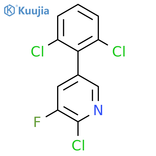 2-Chloro-5-(2,6-dichlorophenyl)-3-fluoropyridine structure
