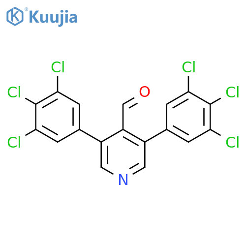 3,5-Bis(3,4,5-trichlorophenyl)isonicotinaldehyde structure
