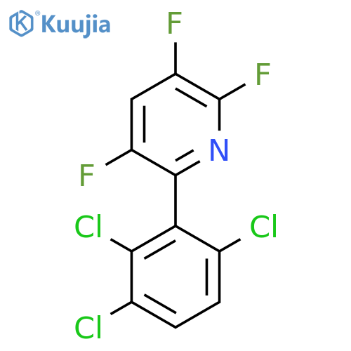 6-(2,3,6-Trichlorophenyl)-2,3,5-trifluoropyridine structure