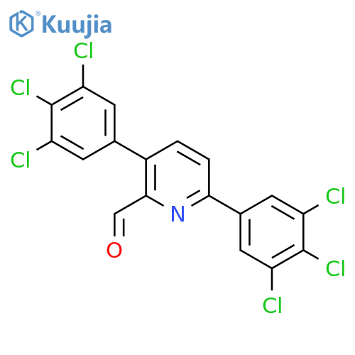 3,6-Bis(3,4,5-trichlorophenyl)picolinaldehyde structure