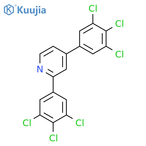 2,4-Bis(3,4,5-trichlorophenyl)pyridine structure