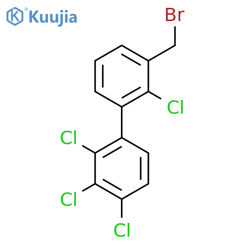 3'-(Bromomethyl)-2,3,4,2'-tetrachlorobiphenyl structure