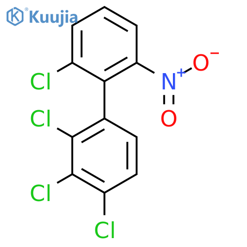 2'-Nitro-2,3,4,6'-Tetrachlorobiphenyl structure