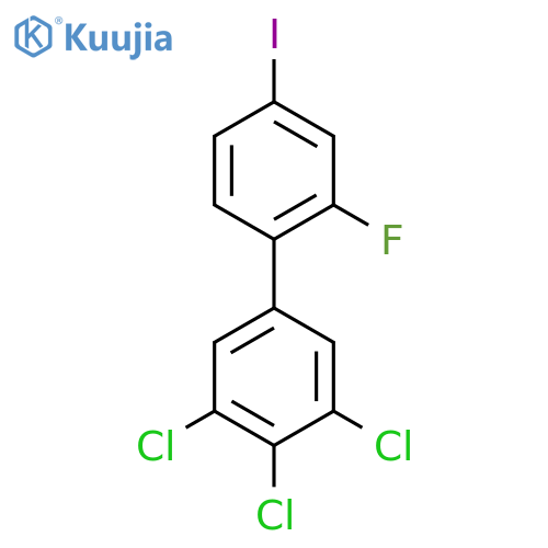 2'-Fluoro-4'-iodo-3,4,5-trichlorobiphenyl structure