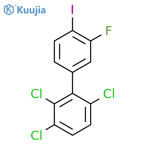 3'-Fluoro-4'-iodo-2,3,6-trichlorobiphenyl structure