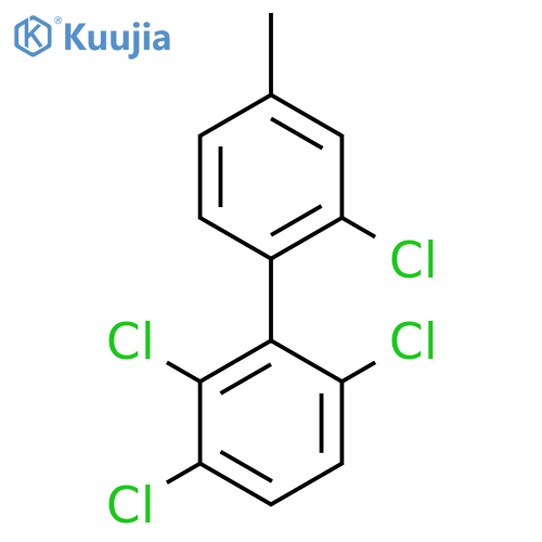 4'-Methyl-2,3,6,2'-tetrachlorobiphenyl structure