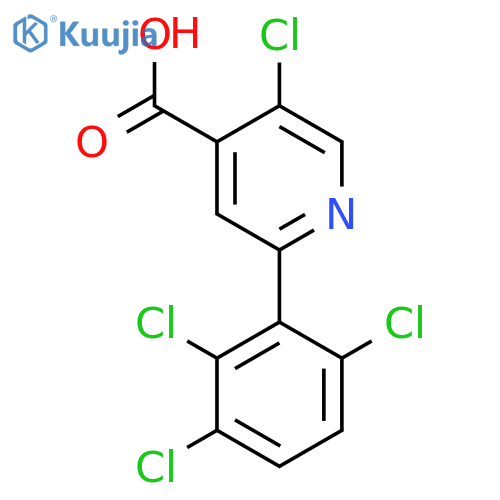 5-Chloro-2-(2,3,6-trichlorophenyl)isonicotinic acid structure