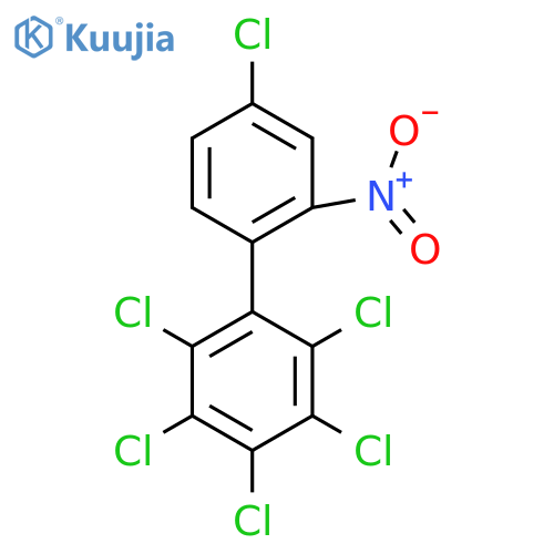 4'-Chloro-2'-nitro-2,3,4,5,6-pentachlorobiphenyl structure