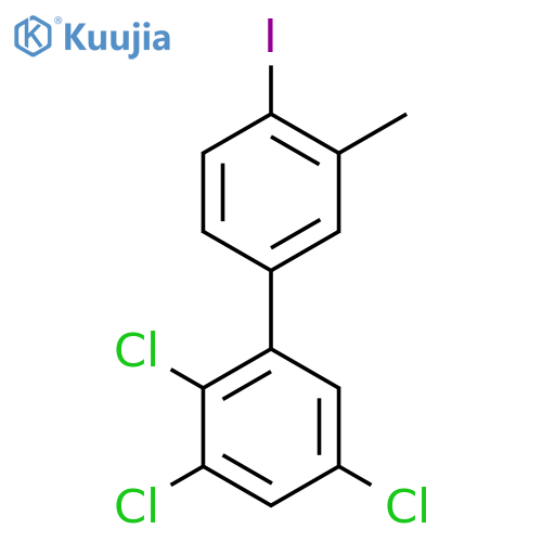 4'-Iodo-3'-methyl-2,3,5-trichlorobiphenyl structure