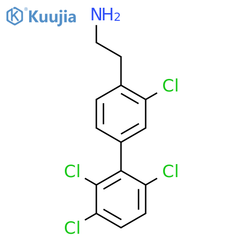3,2',3',6'-Tetrachlorobiphenyl-4-ethylamine structure