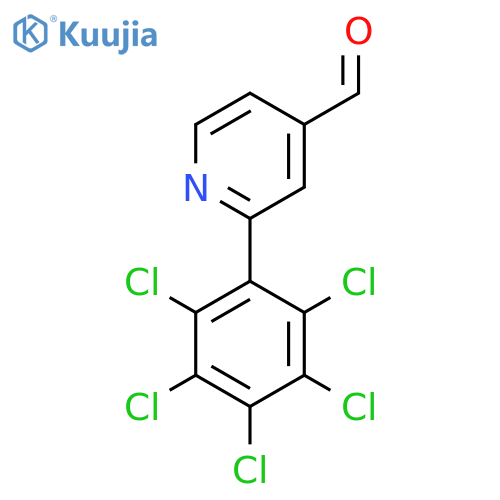 2-(Perchlorophenyl)isonicotinaldehyde structure