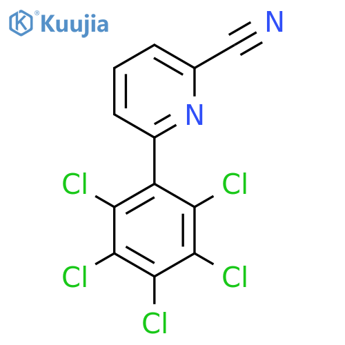6-(Perchlorophenyl)picolinonitrile structure