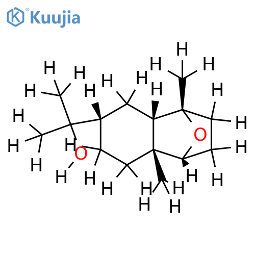 1beta,4beta-epoxy-eudesmane-11-ol structure