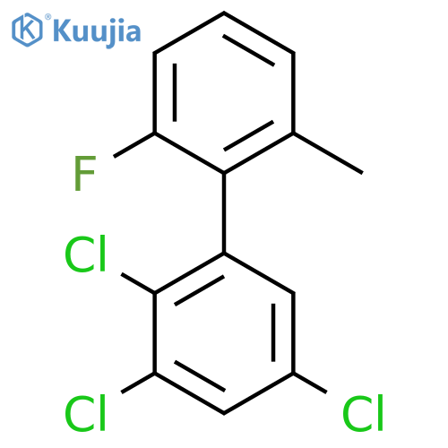 6'-Fluoro-2'-methyl-2,3,5-trichlorobiphenyl structure