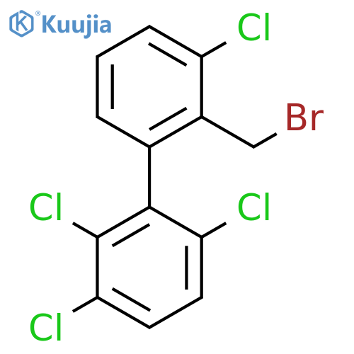 2'-(Bromomethyl)-2,3,6,3'-tetrachlorobiphenyl structure