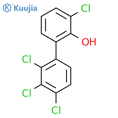 2-Hydroxy-3,2',3',4'-tetrachlorobiphenyl structure