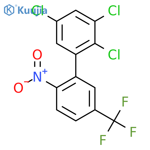 2'-Nitro-2,3,5-trichloro-5'-(trifluoromethyl)biphenyl structure