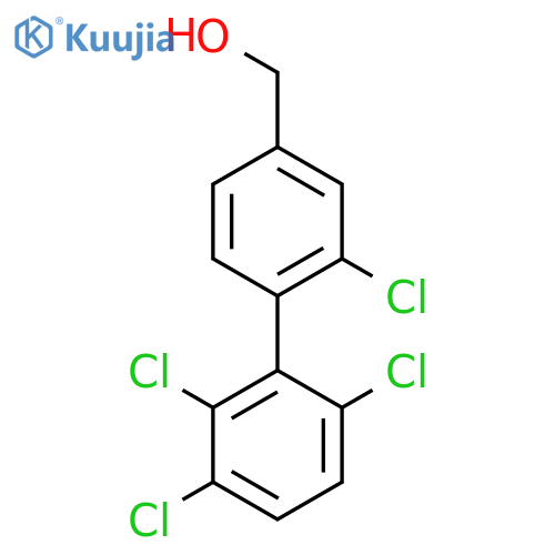2,2',3',6'-Tetrachlorobiphenyl-4-methanol structure