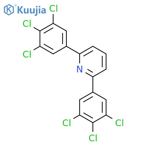 2,6-Bis(3,4,5-trichlorophenyl)pyridine structure