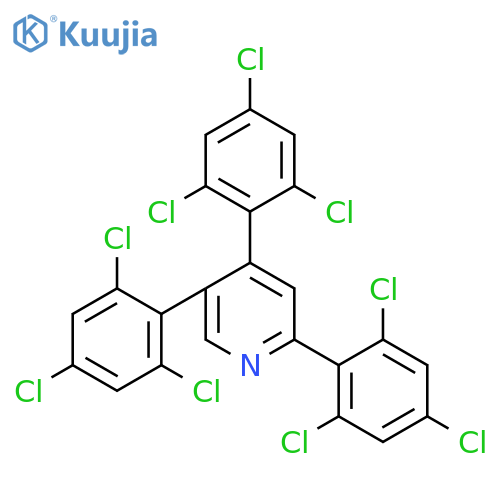 2,4,5-Tris(2,4,6-trichlorophenyl)pyridine structure