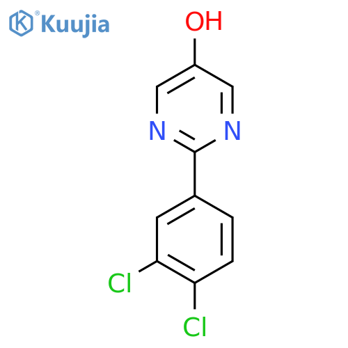 2-(3,4-Dichlorophenyl)-5-hydroxypyrimidine structure