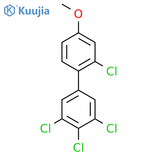 4'-Methoxy-3,4,5,2'-tetrachlorobiphenyl structure