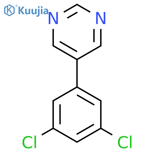 5-(3,5-Dichlorophenyl)pyrimidine structure