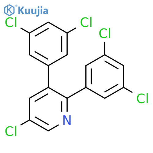 2,3-Bis(3,5-dichlorophenyl)-5-chloropyridine structure